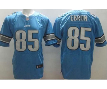 nike nfl jerseys detroit lions #85 ebron blue[Elite]