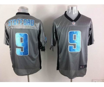 nike nfl jerseys detroit lions #9 stafford grey[Elite shadow]