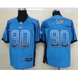 nike nfl jerseys detroit lions #90 ndamukong suh blue[Elite drift fashion]