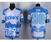 nike nfl jerseys detroit lions #90 suh[Elite Style Noble Fashion]