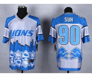 nike nfl jerseys detroit lions #90 suh[Elite Style Noble Fashion]