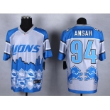 nike nfl jerseys detroit lions #94 ansah[Elite Style Noble Fashion]