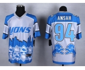 nike nfl jerseys detroit lions #94 ansah[Elite Style Noble Fashion]