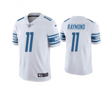 Men's Detroit Lions #11 Kalif Raymond White Vapor Untouchable Limited Stitched Football Jersey