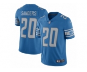 Men's Detroit Lions #20 Barry Sanders Nike Blue 2017 Retired Player Limited Jersey