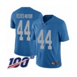 Men's Detroit Lions #44 Jalen Reeves-Maybin Blue Alternate Vapor Untouchable Limited Player 100th Season Football Jersey