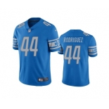 Men's Detroit Lions #44 Malcolm Rodriguez Blue Vapor Untouchable Limited Stitched Jersey