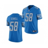 Men's Detroit Lions #58 Penei Sewell 2021 Football Draft Blue Vapor Untouchable Limited Stitched Football Jersey