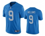 Men's Detroit Lions #9 Jameson Williams Blue Vapor Untouchable Limited Stitched Jerseys