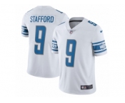 Men's Detroit Lions #9 Matthew Stafford Nike White 2017 Limited Jersey