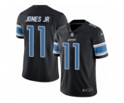 Men's Nike Detroit Lions #11 Marvin Jones Jr Limited Black Rush NFL Jersey