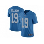 Men's Nike Detroit Lions #19 Kenny Golladay Limited Blue Alternate Vapor Untouchable NFL Jersey