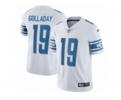 Men's Nike Detroit Lions #19 Kenny Golladay Limited White Vapor Untouchable NFL Jersey