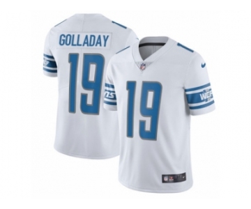 Men's Nike Detroit Lions #19 Kenny Golladay Limited White Vapor Untouchable NFL Jersey