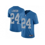 Men's Nike Detroit Lions #24 Nevin Lawson Vapor Untouchable Limited Blue Alternate NFL Jersey