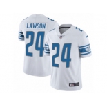 Men's Nike Detroit Lions #24 Nevin Lawson Vapor Untouchable Limited White NFL Jersey