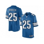 Men's Nike Detroit Lions #25 Theo Riddick Limited Light Blue Team Color NFL Jersey