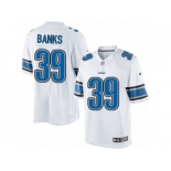 Men's Nike Detroit Lions #39 Johnthan Banks Limited White NFL Jersey