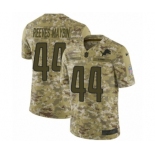 Men's Nike Detroit Lions #44 Jalen Reeves-Maybin Limited Camo 2018 Salute to Service NFL Jersey