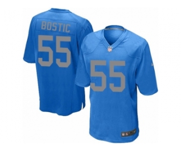 Men's Nike Detroit Lions #55 Jon Bostic Limited Blue Alternate NFL Jersey