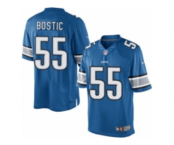 Men's Nike Detroit Lions #55 Jon Bostic Limited Light Blue Team Color NFL Jersey