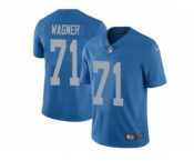 Men's Nike Detroit Lions #71 Ricky Wagner Limited Blue Alternate NFL Jersey