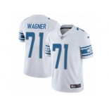 Men's Nike Detroit Lions #71 Ricky Wagner Limited White NFL Jersey