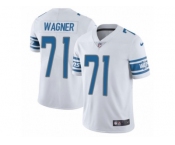 Men's Nike Detroit Lions #71 Ricky Wagner Limited White NFL Jersey