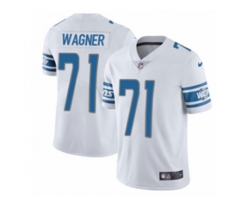 Men's Nike Detroit Lions #71 Ricky Wagner Limited White NFL Jersey