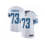 Men's Nike Detroit Lions #73 Greg Robinson White Vapor Untouchable Limited Player NFL Jersey