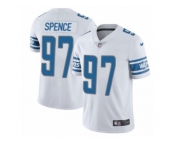 Men's Nike Detroit Lions #97 Akeem Spence Limited White NFL Jersey