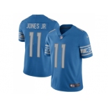 Nike Detroit Lions #11 Marvin Jones Jr Blue Team Color Men's Stitched NFL Limited Jersey