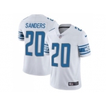 Nike Detroit Lions #20 Barry Sanders White Men's Stitched NFL Limited Jersey