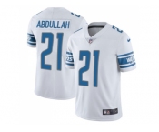 Nike Detroit Lions #21 Ameer Abdullah White Men's Stitched NFL Limited Jersey