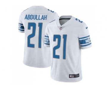 Nike Detroit Lions #21 Ameer Abdullah White Men's Stitched NFL Limited Jersey