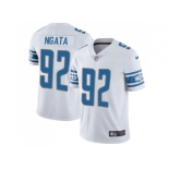 Nike Detroit Lions #92 Haloti Ngata White Men's Stitched NFL Limited Jersey