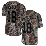 Nike Lions #18 Geronimo Allison Camo Men's Stitched NFL Limited Rush Realtree Jersey