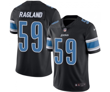 Nike Lions #59 Reggie Ragland Black Men's Stitched NFL Limited Rush Jersey