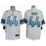 nike nfl jerseys detroit lions #44 jahvid best white[nike limited]