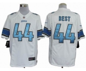 nike nfl jerseys detroit lions #44 jahvid best white[nike limited]