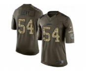 nike nfl jerseys detroit lions #54 levy army green[nike Limited Salute To Service]