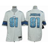 nike nfl jerseys detroit lions #81 calvin johnson white[nike limited]