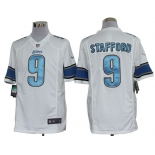 nike nfl jerseys detroit lions #9 stafford white[nike limited]