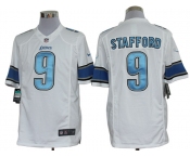 nike nfl jerseys detroit lions #9 stafford white[nike limited]