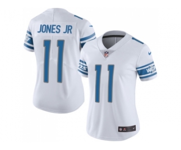 Women's Nike Detroit Lions #11 Marvin Jones Jr White Stitched NFL Limited Jersey