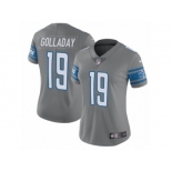 Women's Nike Detroit Lions #19 Kenny Golladay Limited Steel Rush NFL Jersey