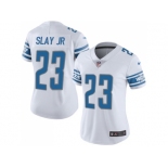 Women's Nike Detroit Lions #23 Darius Slay Jr White Stitched NFL Limited Jersey