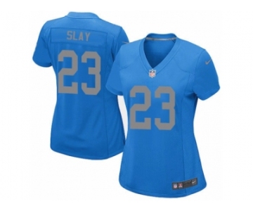 Women's Nike Detroit Lions #23 Darius Slay Limited Blue Alternate NFL Jersey