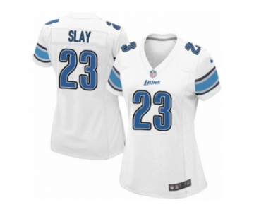 Women's Nike Detroit Lions #23 Darius Slay Limited White NFL Jersey