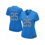 Women's Nike Detroit Lions #25 Theo Riddick Limited Blue Alternate NFL Jersey